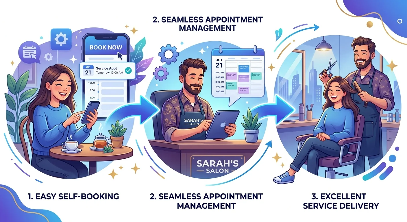 AI-powered systems create a smoother, more efficient booking experience for everyone.