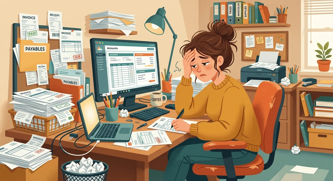 Manual paperwork and data entry can consume significant time for small business owners.