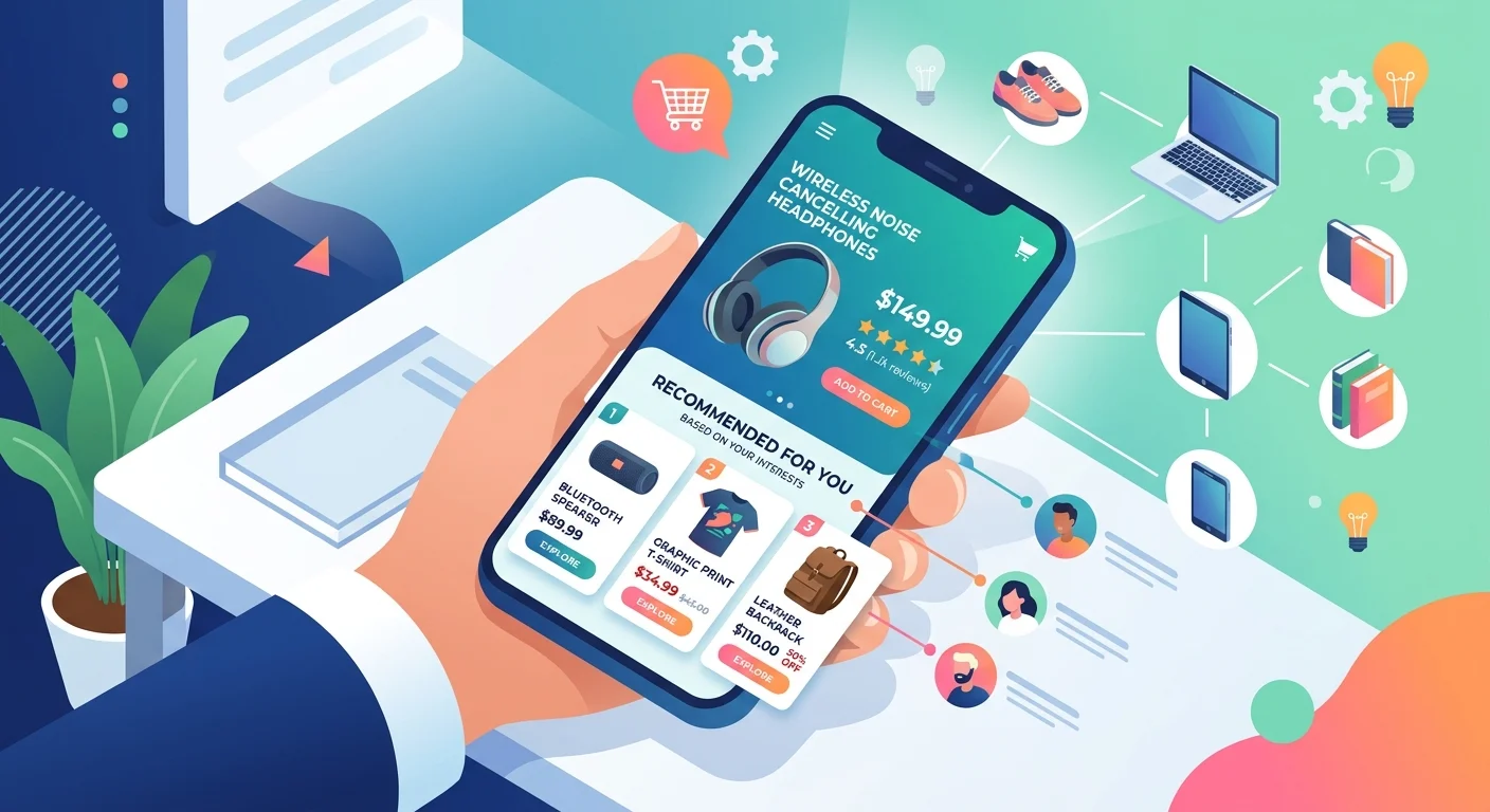 AI-powered recommendations guide customers to products they'll love.